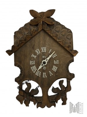 Small Wooden Wall Clock
