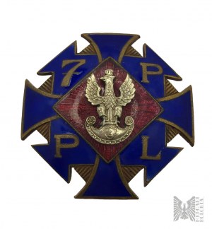 Dôstojnícky odznak 7. pešieho pluku légie - kópia
