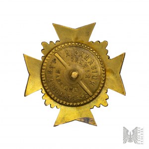 Distintivo da ufficiale del 30° Reggimento di Fucilieri Kaniowski - Copia