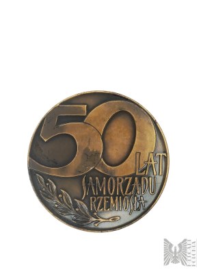 PRL, 1983r. - Medal 50 Lat Samorządu Rzemiosła / Centralny Związek Rzemiosła '83