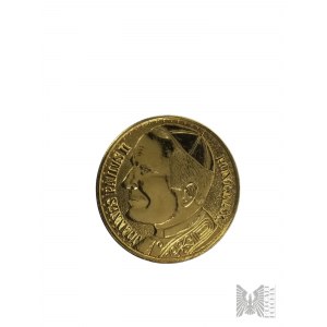 Polska, 1982 r. - Medalokolicznościowy Jan PawełII -600 lat Jasnej Góry (Późniejszy Odlew?)