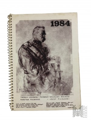 PRL, 1984. - Book Historical Calendar 