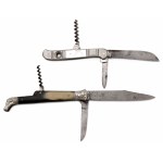 Two closing knives