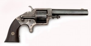 Merwin & Bray army revolver according to Plant's patent with partially drilled cylinder, 3rd model