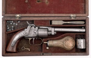 Perkusný revolver na náboje Massachusetts Arms Co. Maynard