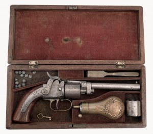 Perkusný revolver na náboje Massachusetts Arms Co. Maynard