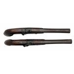 Pair of French percussion officer's pistols model 1833