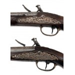 Pár luxusních křesadlových pistolí, Hans Perztman, Freistadt