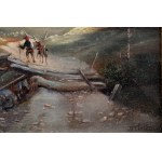 Krajina s řekou a cestou, Franz Schütz