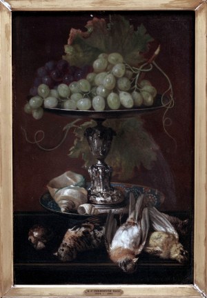 Still life with vines in A. J. Verhoeven-Ball's paintings
