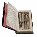 A secret drug stash in the form of a book