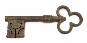 Złoty klucz, szyld domowy (lub szyld kowali i ślusarzy)
