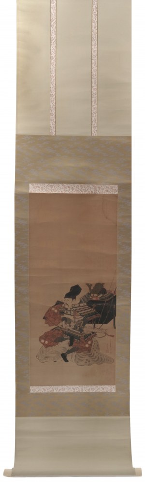Japanese hanging scroll, Samurai