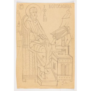 Jerzy Nowosielski, St. John the Evangelist, 1950s.