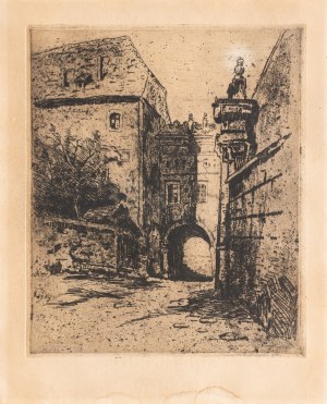 Jan Rubczak,, Brama Wazów na Wawelu, 1909