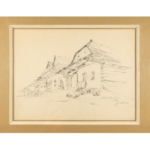Władysław Zakrzewski, Domy w Lanckoronie, 1940
