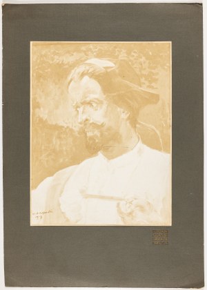 Józef Antoni Kuczyński, Józef Gurtler, Autoportrét Jaceka Malczewského, 1909