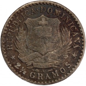 Dominican Republic 10 Centavos 1897 A