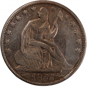 USA 50 Cents (Half Dollar) 1855 O