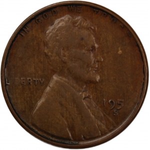 USA 1 Cent 195 S Mint Error