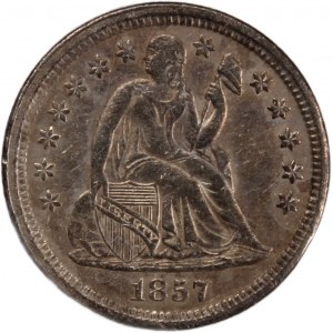 USA 10 Cents (Dime) 1857