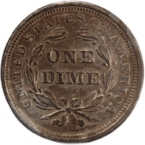 USA 10 Cents (Dime) 1857