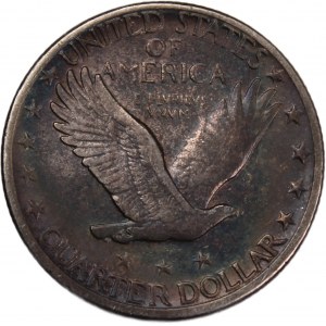 USA 25 Cents (Quarter) 1918 S