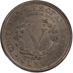 USA 5 Cents 1891