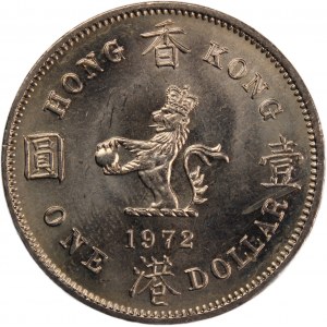Hong Kong 1 Dollar 1972
