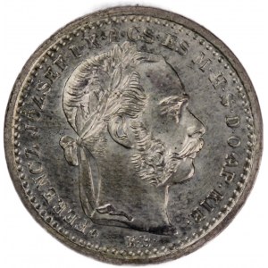 Hungary 10 Krajczar 1870 KB