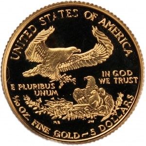 USA 5 Dollars 1997 W