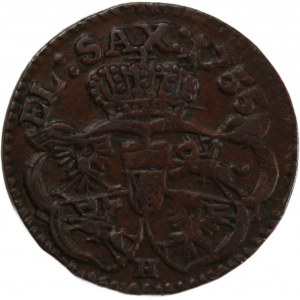 Poland 3 Solidi 1755 H