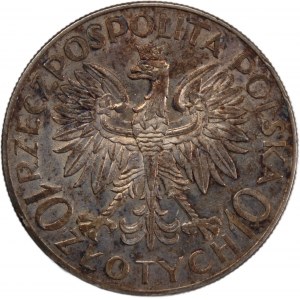 Poland 10 Zlotych Romuald Traugutt 1933