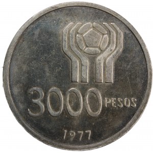 Argentina 3000 Pesos 1977