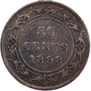 Canada Newfoundland 50 Cents 1898