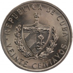 Cuba 20 Centavos 1962