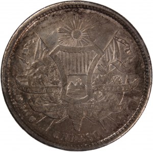 Guatemala 1 Peso 1870 R
