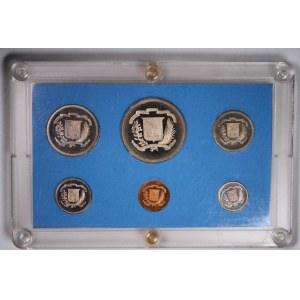 Dominican Republic Proof Coin Set 1978 (6 Coins)