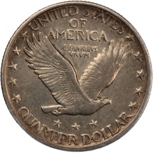 USA 25 Cents (Quarter) 1919 S