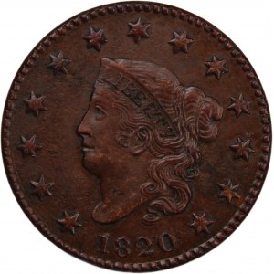 USA 1 Cent 1820