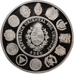 Uruguay 250 Pesos 1997