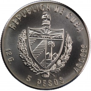 Cuba 5 Pesos 1986