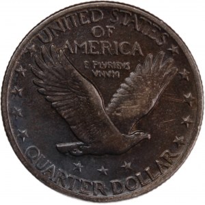 USA 25 Cents (Quarter) 1917 D