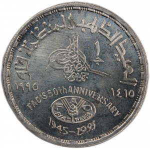 Egypt 1 Pound 1995 (AH 1415) F.A.O