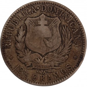 Dominican Republic 1/2 Peso 1897 A