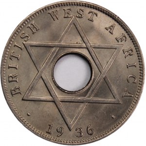 British West Africa 1/2 Penny 1936