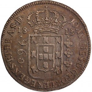 Brazil 960 Reis 1813 B