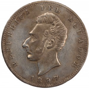 Ecuador 1 Sucre 1897 Lima