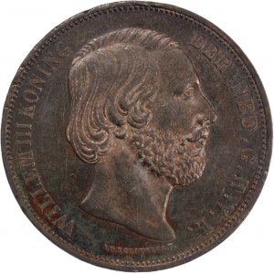 Netherlands 2 1/2 Gulden 1870