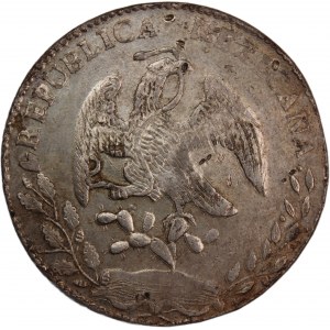 Mexico 8 Reales 1887 Zs FZ